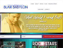 Tablet Screenshot of blairbabylon.com